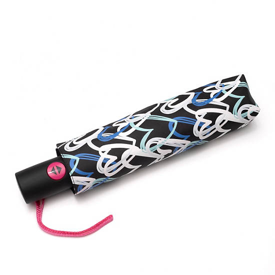 Kipling New Printed Umbrella Auto Open Accessoires Gekleurd | BE 1710RV